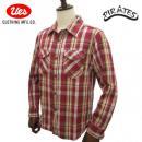 UES ウエス lot 502351 (レッド) オリジナル コットン 先染ヘビーフランネルシャツ