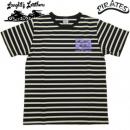 LANGLITZ LEATHERS ラングリッツレザー 国内生産 ヘヴィーウェイトボディー ボーダー S/S Tシャツ TYPE O
