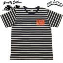 LANGLITZ LEATHERS ラングリッツレザー 国内生産 ヘヴィーウェイトボディー ボーダー S/S Tシャツ TYPE O