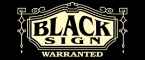 BLACK SIGN